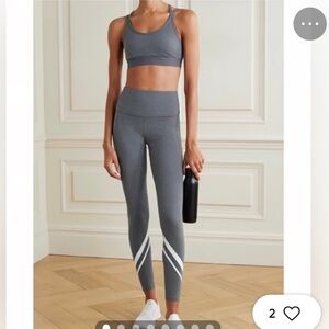 Tory Sport Grey Melange Workout Set